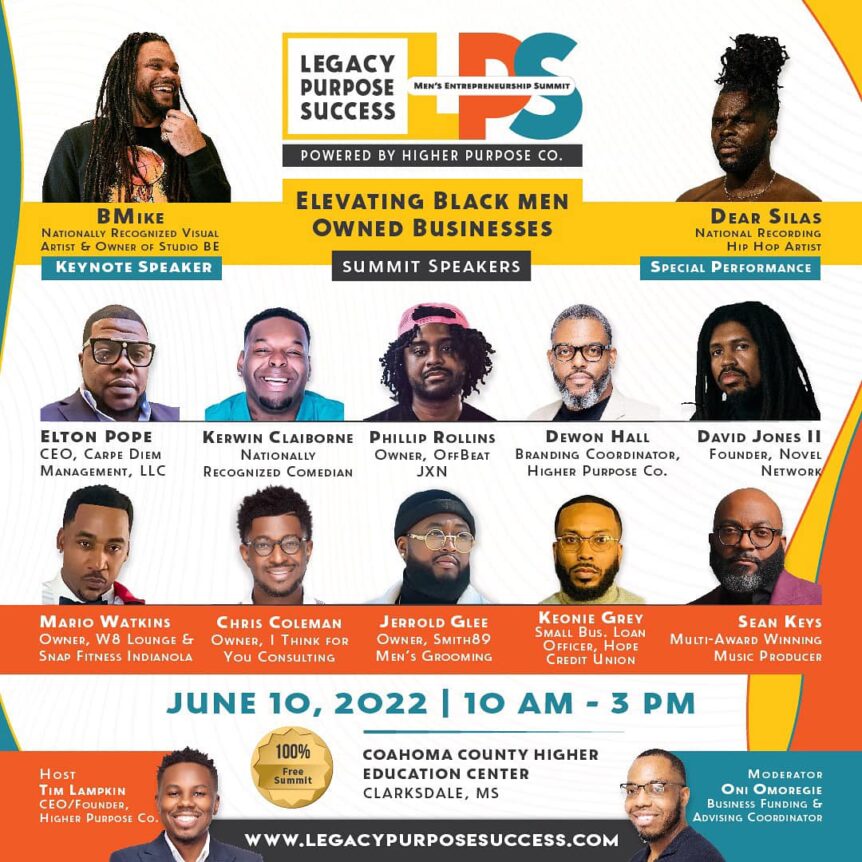 Featured image for “Elevating Black Men-Owned Businesses at the First Legacy Purpose Success Men’s Entrepreneurship Summit”