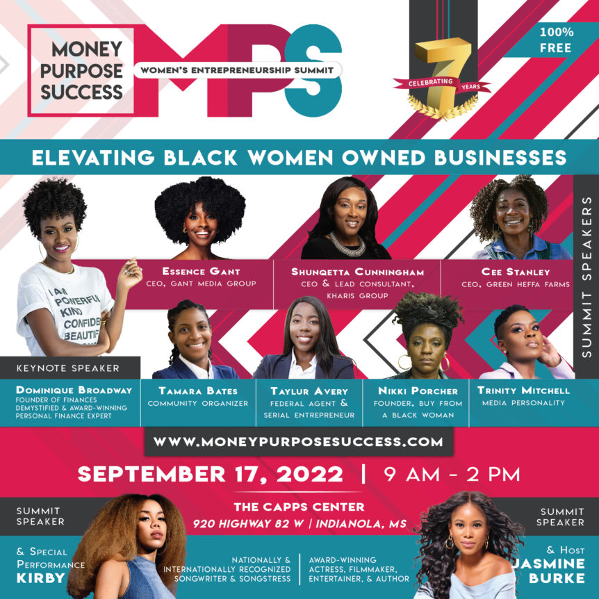 Featured image for “Meet the 2022 Money Purpose Success Women’s Entrepreneurship Summit Speakers”